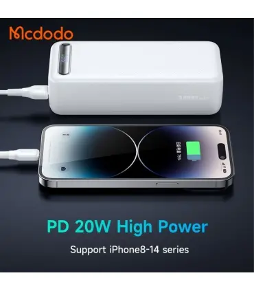 پاوربانک 30000 میلی امپر مک دودو Mcdodo MC-3911 با توان 22.5 وات