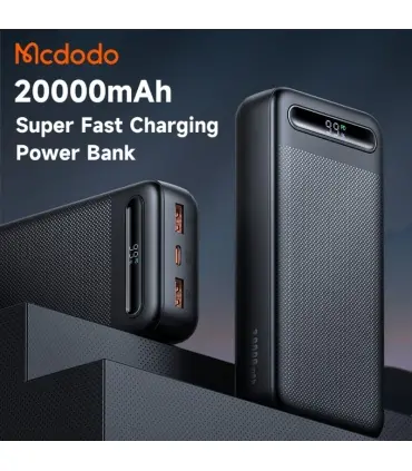 پاوربانک 20000 میلی امپر مک دودو Mcdodo MC-389 با توان 22.5 وات