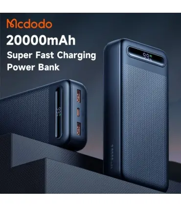 پاوربانک 20000 میلی امپر مک دودو Mcdodo MC-389 با توان 22.5 وات