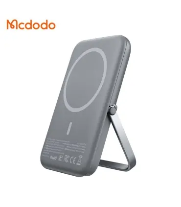 پاوربانک وایرلس مگ سیف مک دودو مدل Mcdodo MC-705 ظرفیت 5000 میلی آمپر| مدل: MC-7050 ظرفیت باطری: 5000 میلی آمپر ساعت شارژ سریع: دارد خروجی ها: 2 خروجی (پورت تایپ C و شارژر وایرلس) ورودی ها: 1 ورودی (پورت تایپ C) نوع نمایشگر: نشانگر LED 