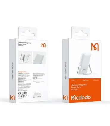 پاوربانک وایرلس مگ سیف مک دودو مدل Mcdodo MC-705 ظرفیت 5000 میلی آمپر