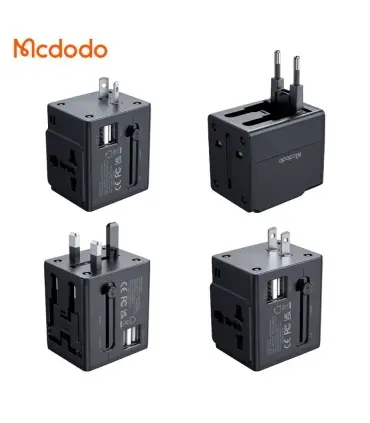 آداپتور شارژ سریع و تبدیل پریز همه کاره مسافرتی مک دودو مدل MCDODO CP-4120