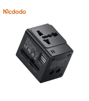 آداپتور شارژ سریع و تبدیل پریز همه کاره مسافرتی مک دودو مدل MCDODO CP-4120