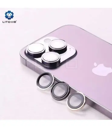 محافظ لنز دوربین لیتو LITO مدل S+ نصب آسان مناسب برای Apple iPhone 13 Pro Max
