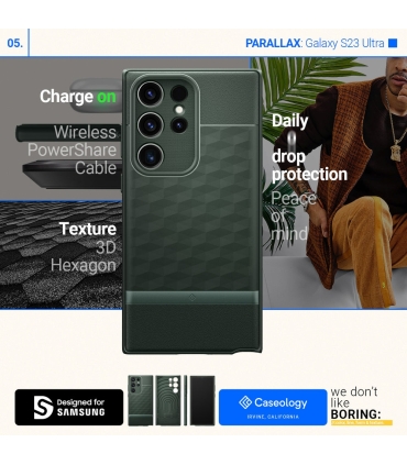 کاور کیس لوژی پارالاکس سامسونگ Case Caseology Parallax S23 Ultra