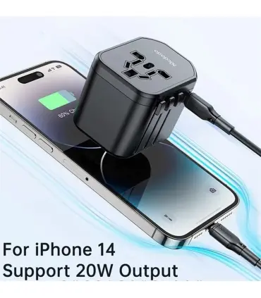 شارژر دیواری 20 وات مک دودو مدل Mcdodo 20W PD Fast Charging Universal Travel Adapter CP-3471