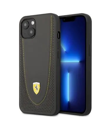 قاب فراری اورجینال چرمی CG Mobile Leather Case Ferrari Iphone 13|قاب چرمی اصل فراری ایفون 13&nbsp; CG MOBILE زیبای و جذابیت کلاسیک مقاومت بالا در ضربات احتمالی تهیه شده از چرم درجه یک کمپانی معروف CG MOBILE&nbsp; لوگوی برجسته جذاب فراری طراحی بی نظیر و شیک این محصول دارای مجوز رسمی فراری&nbsp; CG Mobile است