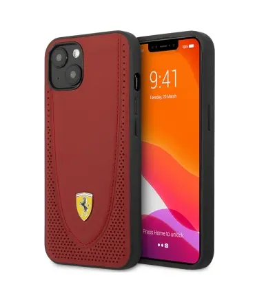 قاب فراری اورجینال چرمی CG Mobile Leather Case Ferrari Iphone 13