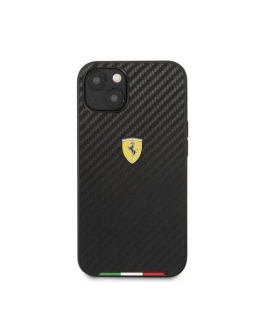 قاب اورجینال کربنی فراری CG Mobile Leather Case Ferrari Iphone 13