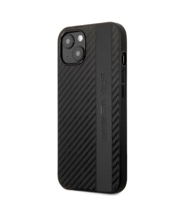 قاب اورجینال کربنی چرمی CG Mobile Leather Case AMG Iphone 13