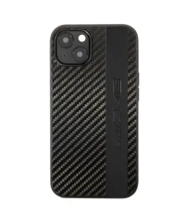 قاب اورجینال کربنی چرمی CG Mobile Leather Case AMG Iphone 13