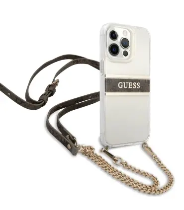 قاب اورجینال گس بنداویز دار CG Mobile PC/TPU Case GUESS Iphone 13pro
