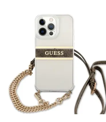 قاب اورجینال گس بنداویز دار CG Mobile PC/TPU Case GUESS Iphone 13pro