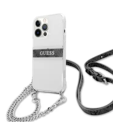قاب اورجینال گس بنداویز دار CG Mobile PC/TPU Case GUESS Iphone 13pro