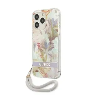 قاب اورجینال گس طرح گل CG Mobile PC/TPU Case GUESS Iphone 13pro