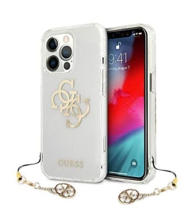 قاب اورجینال آویزدار گس CG Mobile PC/TPU Case GUESS Iphone 13pro