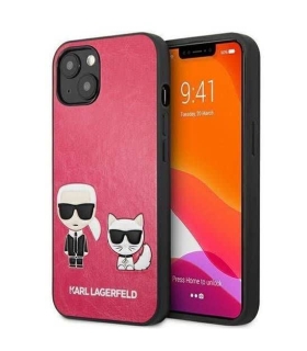 خرید قاب کارل گربه چرمی لاگرفلد موبایل آیفون iPhone 13 Mini با قیمت مناسب