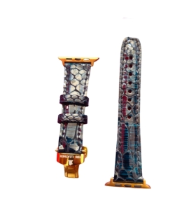 خرید بند چرمی طبیعی برند پیری کد4 اپل واچ سایز 42/44/45/49 چرم طبیعی قیمت عالی