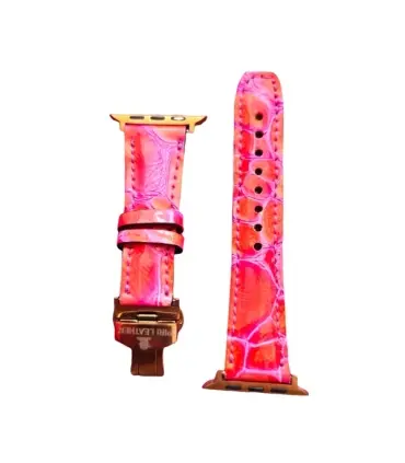 بند اپل واچ چرمی برند پیری کد8 سایز 42/44/45/49 میلیمتری