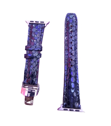 خرید بند چرمی طبیعی برند پیری کد22 اپل واچ سایز 42/44/45/49 چرم طبیعی قیمت عالی
