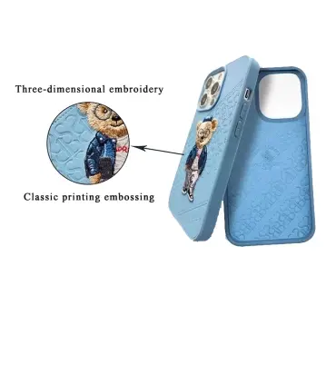 قاب ایفون 13/14 چرمی پولو Santa Barbara Polo Crete|