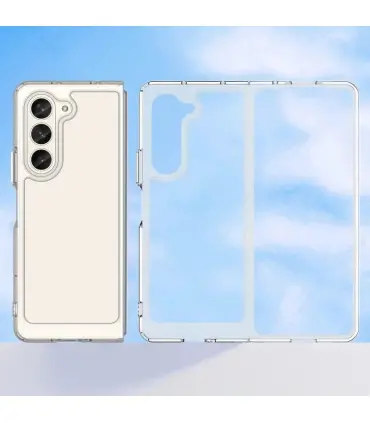 قاب سامسونگ زد فولد 5 Case GKK Samsung Z FOLD 5 Flex| گلگسی زد فولد 5 برند معروف gkk پوشش 360 درجه دکمه های روان و نرم رنگ بندی مشکی و شفاف انعطاف پذیر طراحی زیبا و مقاوم 
