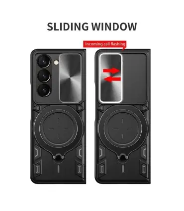 قاب سامسونگ زد فولد 5 Case GKK Samsung Z FOLD 5 Armor| گلگسی زد فولد 5 برند معروف gkk پوشش 360 درجه دکمه های روان و نرم رنگ بندی مشکی مقاوم در برابر ضربه طراحی زیبا و مقاوم 