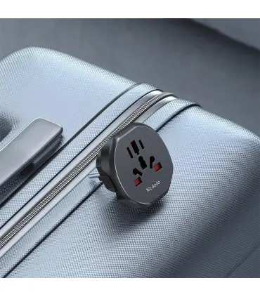 تبدیل برق مک دودو مدل Universal Travel Adapter Macdodo C-455| تبدیل برق مک دودو دارایه تبدیل US, EU, AU, UK, CN-1, CN-2 قابلیت متصل کردن تمامی اداپتورها کیفیت ساخت بالا ساخته شده توسط برند مشهور مک دودو 
