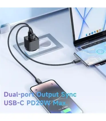شارژر دیواری مک دودو 33 وات مدل Mcdodo Dual Output Fast Chargr CH-415| شارژر 2 پورت 33 واتی برند مک دودو CH-415 مناسب گوشی ها و دستگاها تا 33 وات 2 خروجی 1خروجی تایپ سی 1 خروجی usb a دارای تکنولوزی GAN ساخت شرکت معروف مک دودو 