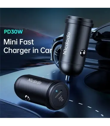 شارژر فندکی مینی مک دودو 30 واتی مدل Mcdodo Car Charger PD30W CC-749| شارژر مینی فندکی مک دودو برند مک دودو&nbsp; CC-479 &nbsp;30 وات تایپ سی کوچک و قابلیت متصل کردن به تمامی خودروها PD TYPE C ساخت شرکت معروف مک دودو 