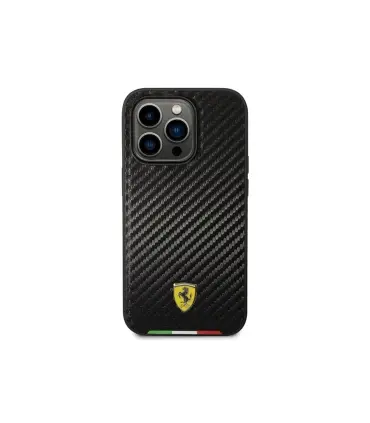 قاب ایفون 14 پرو مکس کربنی فراری CG Mobile Leather Case Ferrari Iphone 14 pro Max|قاب ایفون 14 پرو مکس قاب اصل فراری ایفون 14 پرو مکس&nbsp; CG MOBILE زیبای و جذابیت کلاسیک مقاومت بالا در ضربات احتمالی تهیه شده از مواد درجه یک کمپانی معروف CG MOBILE&nbsp; لوگوی فراری طراحی بی نظیر و شیک این محصول دارای مجوز رسمی فراری CG Mobile است