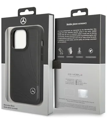 قاب ایفون 14 پرو چرمی بنز CG Mobile BENZ Iphone 14 pro|قاب ایفون 14 پرو  قاب اصل بنز ایفون 14 پرو  CG MOBILE زیبای و جذابیت کلاسیک مقاومت بالا در ضربات احتمالی تهیه شده از مواد درجه یک کمپانی معروف CG MOBILE  لوگوی بنز طراحی بی نظیر و شیک این محصول دارای مجوز رسمی بنز CG Mobile است