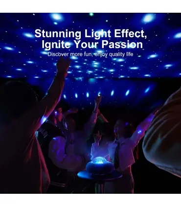 اسپیکر لاکچری جویروم مدل Joyroom SPEAKER BLUETOOTH MS-02| اسپیکر رقص نوردار جویروم مدل JR-ms02 رقص نور بسیار عالی کیفیت صدای عالی نورپردازی RGB ساخت شرکت معروف جویروم 