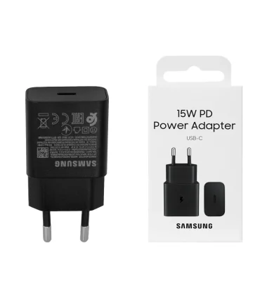 شارژر صد در صد اورجینال 15 وات سامسونگ Samsung EP-T1510 15W type-c Wall Charger| شارژر صد در صد اورجینال سامسونگ 15 وات تایپ سی مناسب گوشی a14&nbsp; و گوشی های 15 واتی فست شارژ 