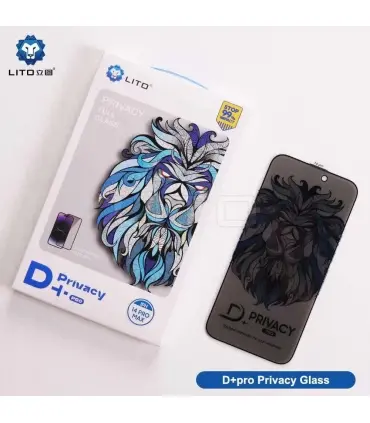 گلس پرایوی سی ایفون 15 پرو مکس برند لیتو LITO GLASS PRIVACY iPhone 15 Pro Max|گلس پرایوی سی ایفون 15 پرو مکس برند لیتو LITO GLASS PRIVACY iPhone 15 Pro Maxمخصوصایفون 15 پرومکس نصب اسان چسبندگی قوی دارای توری اسپیکر پرای وی سی برند لیتو LITO 
