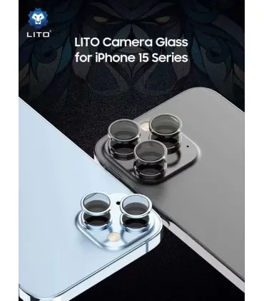 گلس لنز رینگی ایفون 13 / 13 مینی برند لیتو LITO GLASS Lens iPhone 13 /13 mini| مخصوصایفون 13 / ایفون 13 مینی نصب اسان چسبندگی قوی شیشه با کیفیت و شفاف هم رنگ گوشی برند لیتو LITO 