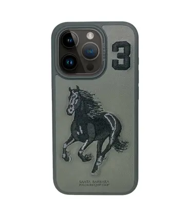 قاب ایفون 15 پرو مکس چرمی پولو مدل Santa Barbara Case iPhone 15 Pro Max Polo BORIS|قاب چرمی پولو مخصوص ایفون 15 پرومکسقاب پولو&nbsp; ایفون 15 پرومکس BORIS برند اورجینال پولو کیفیت ساخت بالا طراحی فوق العاده دوخته شده طرح اسب رنگ زیبا ساخت شرکت سانتاباربارا 