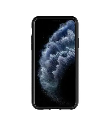 قاب اسپیگن آیفون Spigen Liquid Air Case Apple iPhone 11 Pro|Spigen Liquid Air Case Apple iPhone 11 Proفوق باریک و مناسب استفاده روزمره دکمه های دقیق و پاسخگو لایه داخلی انعطاف پذیر و جاذب شوک دارای درجه Mil-grade با فناوری کوسن هوای فشرده سازگار با شارژر بی سیم