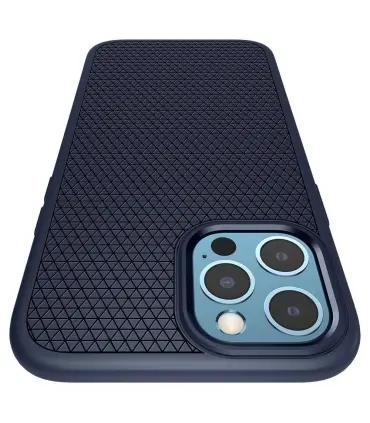 قاب اسپیگن آیفون Spigen Liquid Air Case Apple iPhone 12 Pro|Spigen Liquid Air Case Apple iPhone 12 Proفوق باریک و مناسب استفاده روزمره دکمه های دقیق و پاسخگو لایه داخلی انعطاف پذیر و جاذب شوک دارای درجه Mil-grade با فناوری کوسن هوای فشرده سازگار با شارژر بی سیم