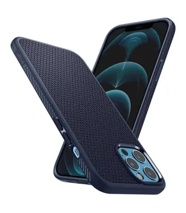 قاب اسپیگن آیفون Spigen Liquid Air Case Apple iPhone 12 Pro|Spigen Liquid Air Case Apple iPhone 12 Proفوق باریک و مناسب استفاده روزمره دکمه های دقیق و پاسخگو لایه داخلی انعطاف پذیر و جاذب شوک دارای درجه Mil-grade با فناوری کوسن هوای فشرده سازگار با شارژر بی سیم