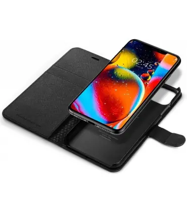 کیف اسپیگن ایفون 11 پرو Case Spigen Wallets Iphone 11 Pro| مناسب Apple iPhone 11 Proمحصول اورجینال شرکت اسپیگنطراحی دقیق و شکیل چرم کیفیت بالا ساخت شرکت اسپیگن 
