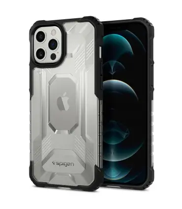 قاب اسپیگن ایفون 12 پرو مکس Case Spigen NITRO FORCE Iphone 12 Pro Max| مناسب اApple iPhone 12 Pro Maxمحصول اورجینال شرکت اسپیگنطراحی دقیق و شکیل دارای بامپر دور ساخت شرکت اسپیگن 