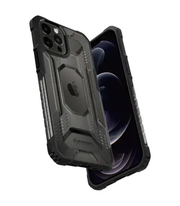 قاب اسپیگن ایفون 12 پرو مکس Case Spigen NITRO FORCE Iphone 12 Pro Max| مناسب اApple iPhone 12 Pro Maxمحصول اورجینال شرکت اسپیگنطراحی دقیق و شکیل دارای بامپر دور ساخت شرکت اسپیگن 