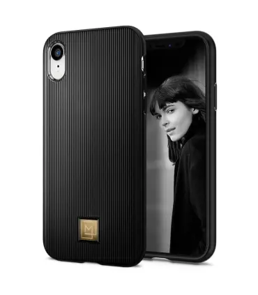 قاب اسپیگن آیفون Spigen LAMANON CLASSY Case Apple iPhone XR|Spigen LAMANON CLASSY Case Apple iPhone XRفوق باریک و مناسب استفاده روزمره دکمه های دقیق و پاسخگو لایه داخلی انعطاف پذیر و جاذب شوک دارای درجه Mil-grade با فناوری کوسن هوای فشرده سازگار با شارژر بی سیم