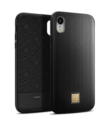 قاب اسپیگن آیفون Spigen LAMANON CLASSY Case Apple iPhone XR|Spigen LAMANON CLASSY Case Apple iPhone XRفوق باریک و مناسب استفاده روزمره دکمه های دقیق و پاسخگو لایه داخلی انعطاف پذیر و جاذب شوک دارای درجه Mil-grade با فناوری کوسن هوای فشرده سازگار با شارژر بی سیم