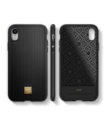 قاب اسپیگن آیفون Spigen LAMANON CLASSY Case Apple iPhone XR|Spigen LAMANON CLASSY Case Apple iPhone XRفوق باریک و مناسب استفاده روزمره دکمه های دقیق و پاسخگو لایه داخلی انعطاف پذیر و جاذب شوک دارای درجه Mil-grade با فناوری کوسن هوای فشرده سازگار با شارژر بی سیم