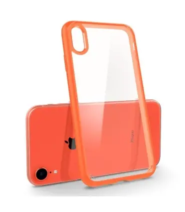 قاب اسپیگن آیفون Spigen ULTRA HYBRID Case Apple iPhone XR|SpigenULTRA HYBRID Case Apple iPhone XRفوق باریک و مناسب استفاده روزمره دکمه های دقیق و پاسخگو لایه داخلی انعطاف پذیر و جاذب شوک دارای درجه Mil-grade با فناوری کوسن هوای فشرده سازگار با شارژر بی سیم