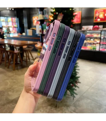 قاب پشت شفاف ایفون Case DOYERS IPHONE 12 PRO/12| مناسب ایفون 12 پرو/12 رنگ بندی زیبا و لاکچری مقاوم در برابر ضربه کیفت ساخت بالا دور لنز فلزی برند اورجینال DOYERS 