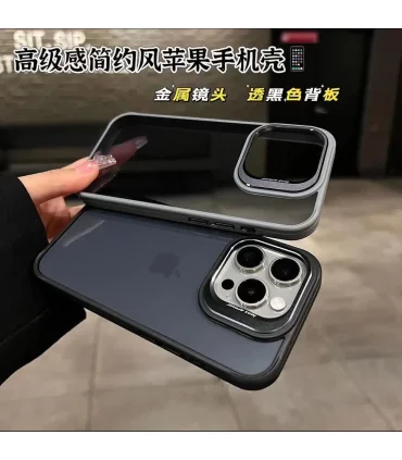 قاب پشت شفاف ایفون 15پرو Case DOYERS IPHONE 15 PRO| مناسب ایفون 15 پرو رنگ بندی زیبا و لاکچری مقاوم در برابر ضربه کیفت ساخت بالا دور لنز فلزی برند اورجینال DOYERS 