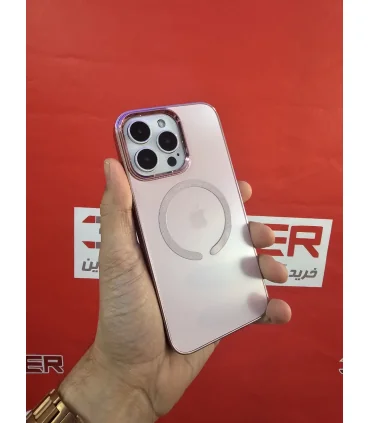 قاب مگسیف دار ایفون 12 پرو مکس Case Magnetic sheet Iphone 12 Pro Max| قاب مگسیف دار&nbsp;ایفون 12 پرو مکس مگسیف قوی رنگ بندی زیبا پشت مات 